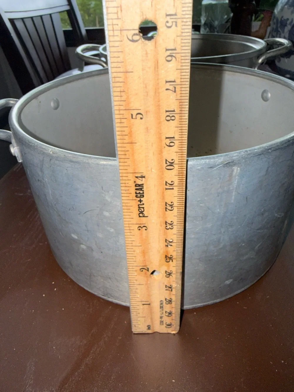 Vintage Leyse Aluminum 3-Piece 2 Qt Steamer Pot w/ Insert & Lid Campfire